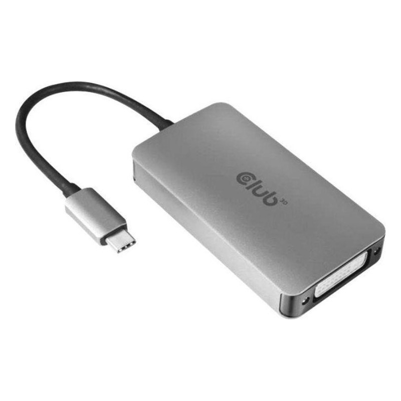 CLUB3D cac-1510 USB C DVI-D Dual link Szary