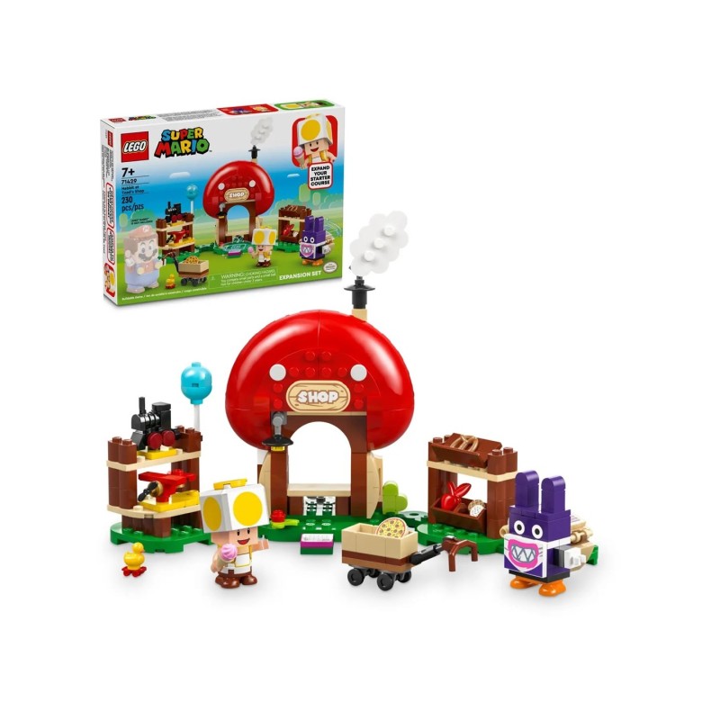 LEGO SUPER MARIO 71429 ZESTAW ROZSZERZAJĄCY - NABBIT W SKLEPIE TOADA