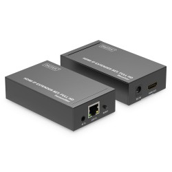 Przedłużacz/Extender HDMI 1080p 60Hz 120m po skrętce kat.6 HDCP 1.3 IR (zestaw)