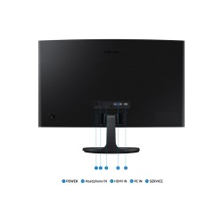 MONITOR SAMSUNG LED 24" LS24D360GAUXEN S36GD 100Hz