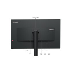 Lenovo ThinkVision T32p-30 LED display 80 cm (31.5") 3840 x 2160 px 4K Ultra HD Czarny