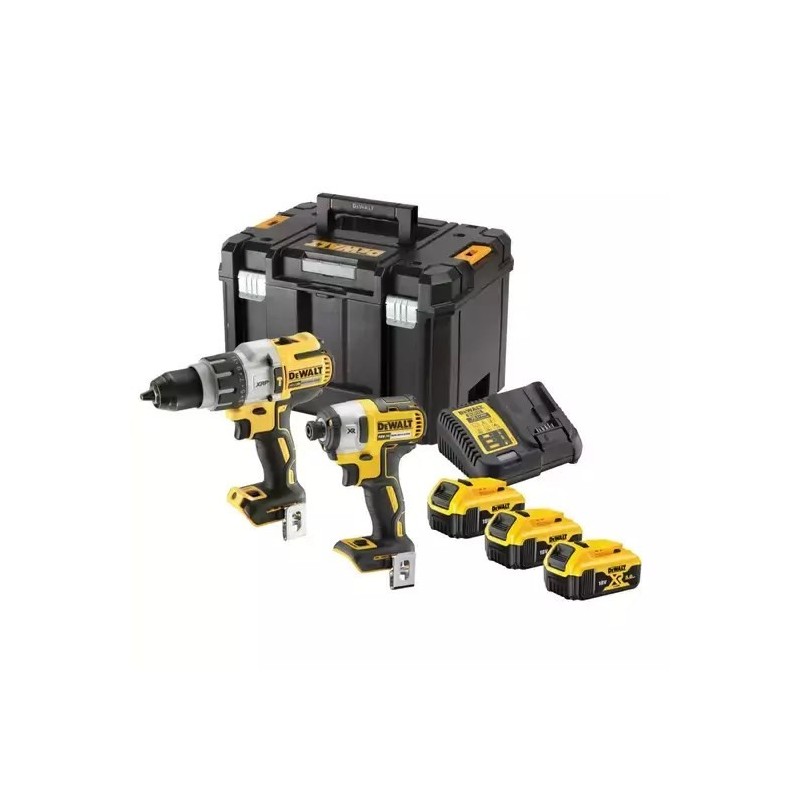 DEWALT.ZESTAW COMBO 18V DCK276P3T (DCD996 + DCF887) 3x5,0Ah TSTAK