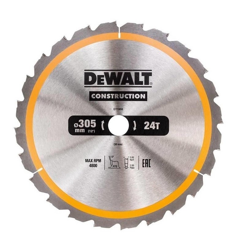 DeWALT ?DT1958-QZ ostrze do piły tarczowej 30,5 cm 1 szt.