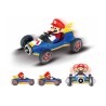 Carrera RC Mario Kart Mach 8 - Mario zdalnie sterowany model Buggy Silnik elektryczny 1:18