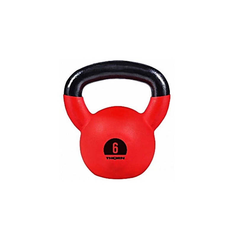 Odważnik THORN+FIT Żeliwo z powłoką Kettlebell 6kg