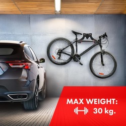 Rowerowy uchwyt ścienny Maclean stal max obciążenie 30kg MC-449