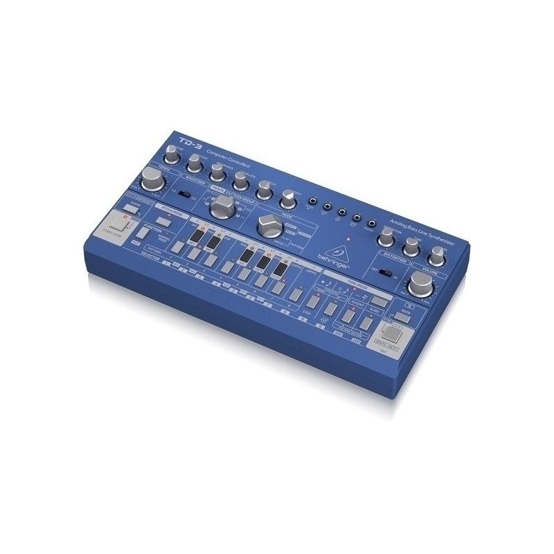 Behringer TD-3-BU Syntezator linii basowej niebieski