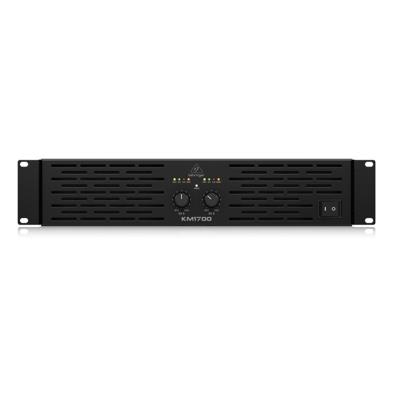 Behringer KM1700 wzmacniacz audio Przedstawienie/scena Czarny