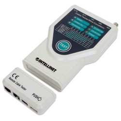 INTELLINET TESTER OKABLOWANIA 5-W-1 RJ11/RJ45/USB/1394/BNC 780094