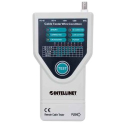 INTELLINET TESTER OKABLOWANIA 5-W-1 RJ11/RJ45/USB/1394/BNC 780094