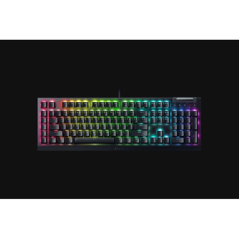 Razer BlackWidow V4 X klawiatura Gaming USB QWERTY Skandynawia Czarny