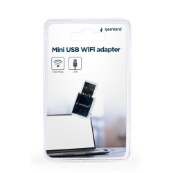 GEMBIRD BEZPRZEWODOWA MINI KARTA SIECIOWA USB WIFI 300 MBPS