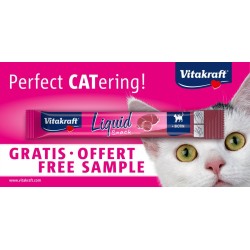 VITAKRAFT Liquid Snack wątróbka/biotyna 15g- próbka