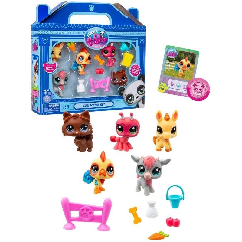 Littlest Pet Shop Zestaw Farma z 5 figurkami 00510