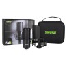 Shure SM4-K-KIT - Mikrofon pojemnościowy, zewnętrznie polaryzowany, uchwyt, popfiltr, etui