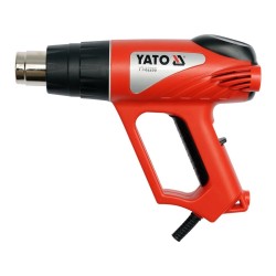 Yato YT-82288 opalarka Pistolet na gorące powietrze 500 l/min 550 °C 2000 W Czarny, Czerwony