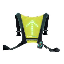 Skateflash Reflective vest Kamizelka Czarny, Zielony Nylon Jeden rozmiar Rowerowa