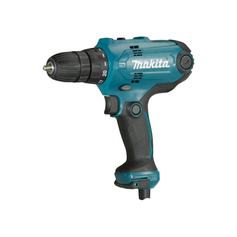 Makita DF0300 wiertło 1500 RPM Zamek centralny 1,2 kg Czarny, Niebieski