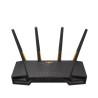ASUS TUF Gaming AX3000 V2 router bezprzewodowy Gigabit Ethernet Dual-band (2.4 GHz/5 GHz) Czarny, Pomarańczowy