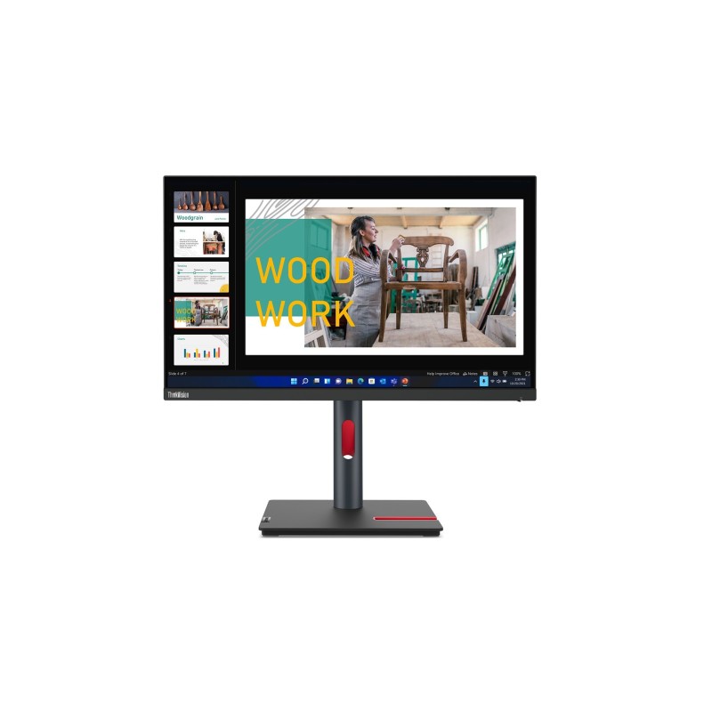 Lenovo ThinkVision P24q-30 IPS 60Hz 300nits AG HDMI DP USB Raven Black 3Y