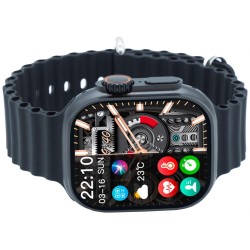 Smartwatch Kiano Watch Solid (black and blue stripe)