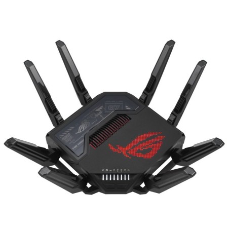 ASUS ROG Rapture GT-BE98 router bezprzewodowy 10 Gigabit Ethernet Quad-band (2.4 GHz / 5 GHz-1 / 5 GHz-2 / 6 GHz) Czarny