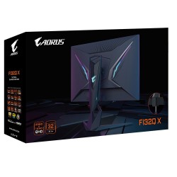 GIGABYTE Aorus FI32Q X LED display 81,3 cm (32") 2560 x 1440 px Quad HD Czarny