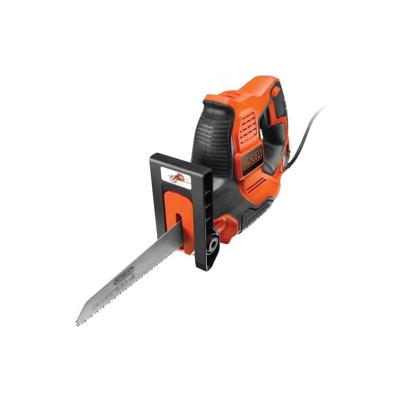 Black & Decker RS890K-QS piła szablasta 2700 spm 500 W Czarny, Pomarańczowy