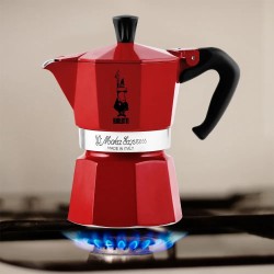 Bialetti kawiarka Winter Wonderland 3TZ czerwona