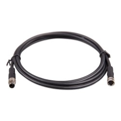 Victron Energy M8 circular connector Male/Female 3 pole cable 2m