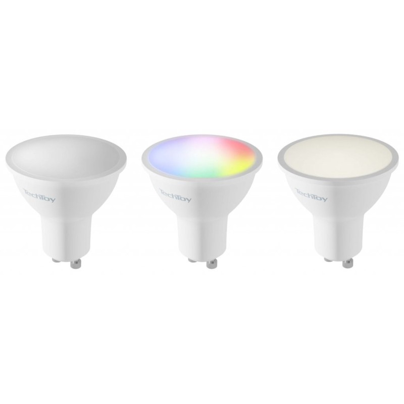 Inteligentna żarówka TESLA RGB 4,5W GU10 3szt.