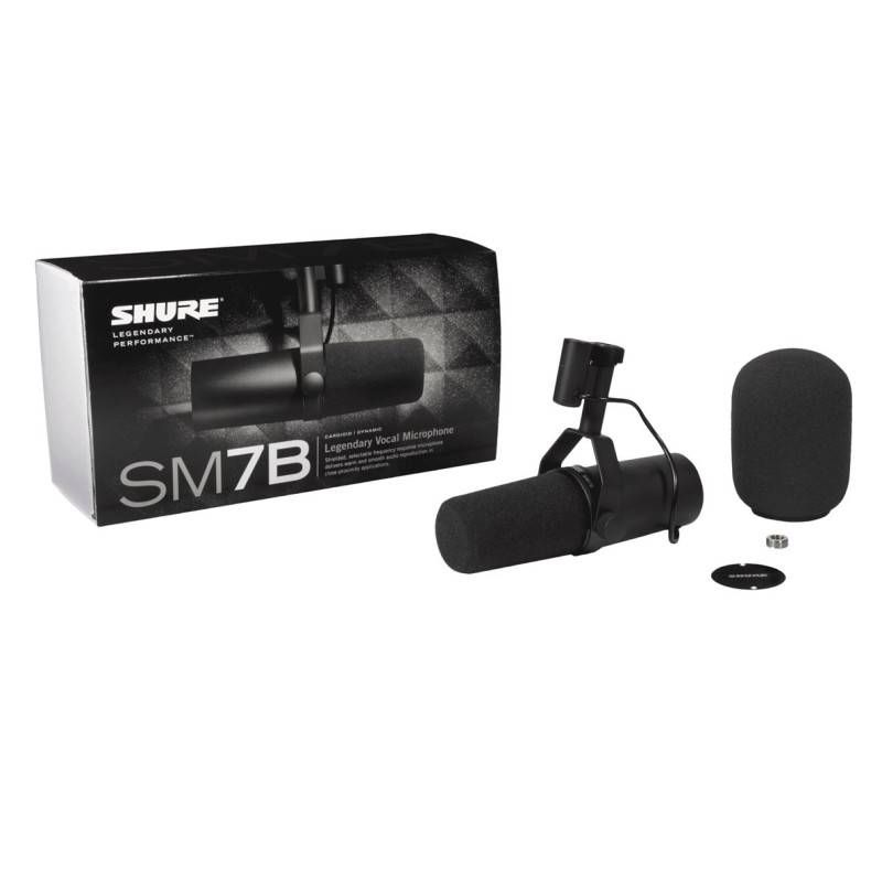 Shure SM7B mikrofon Czarny Mikrofon studyjny