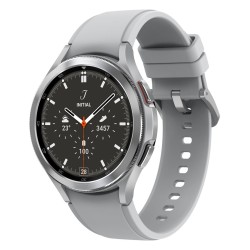 Samsung Galaxy Watch4 Classic 3,56 cm (1.4") OLED 46 mm Cyfrowy 450 x 450 px Ekran dotykowy Srebrny Wi-Fi GPS