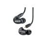 Shure SE215DYBK+UNI-EFS - Słuchawki douszne AONIC215 z pojedynczym przetwornikiem i kablem 3.5mm (czarne)