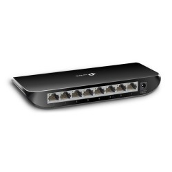 TP-Link TL-SG1008D Nie zarządzany Gigabit Ethernet (10/100/1000) Czarny