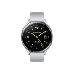 Xiaomi Watch 2 3,63 cm (1.43") AMOLED 46 mm Cyfrowy 466 x 466 px Ekran dotykowy Srebrny Wi-Fi GPS