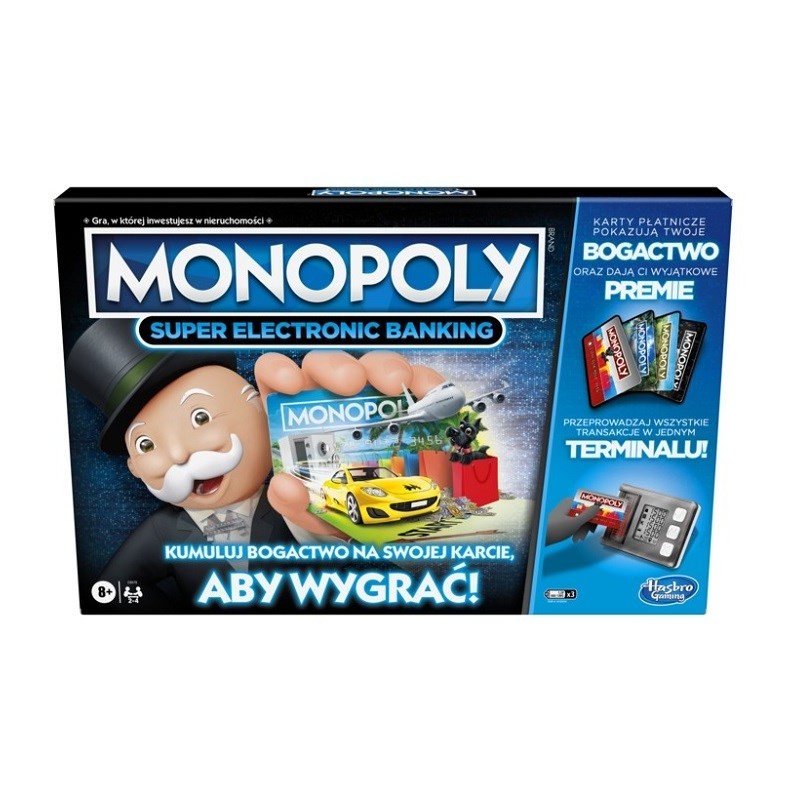 Gra MONOPOLY Super Electronic Banking E8978/6