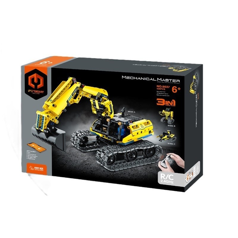 IM.MASTER RC robo-koparka 3w1 430el 8037 40578