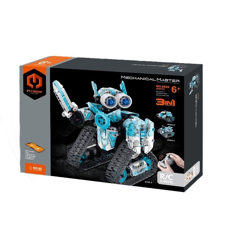 IM.MASTER RC robo-auto turkus 3w1 398el 8028 40486