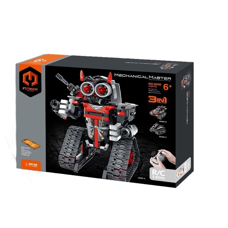 IM.MASTER RC klocki robo-auto 3w1 419el 8030 40509