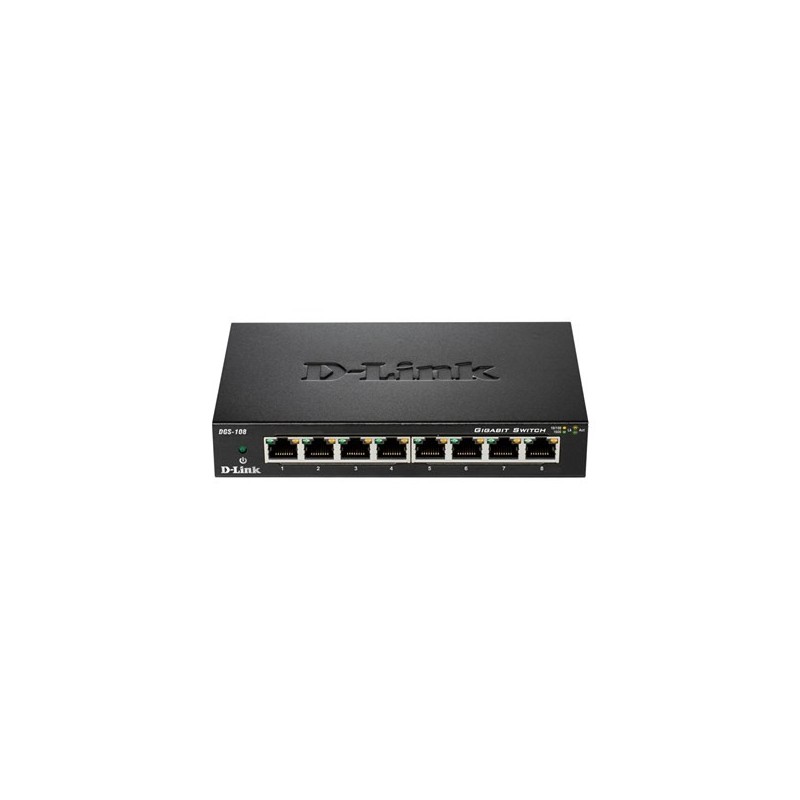 D-Link DGS-108 Czarny
