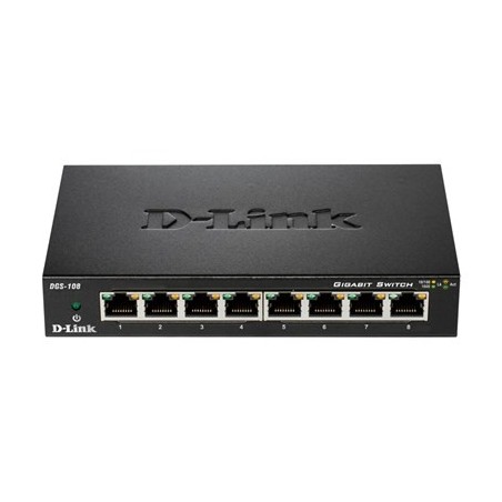 D-Link DGS-108 Czarny