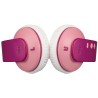 Słuchawki JVC HAKD10WPE (dla dzieci, nauszne, bluetooth, pink/purple)