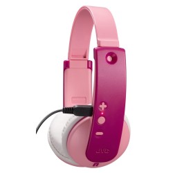 Słuchawki JVC HAKD10WPE (dla dzieci, nauszne, bluetooth, pink/purple)