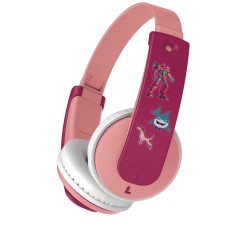 Słuchawki JVC HAKD10WPE (dla dzieci, nauszne, bluetooth, pink/purple)