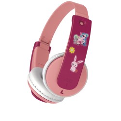 Słuchawki JVC HAKD10WPE (dla dzieci, nauszne, bluetooth, pink/purple)