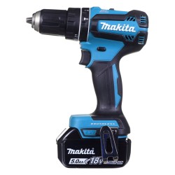 Makita DHP485RTJ wiertło 28500 RPM Zamek centralny 1,5 kg Czarny, Niebieski