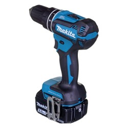 Makita DHP485RTJ wiertło 28500 RPM Zamek centralny 1,5 kg Czarny, Niebieski