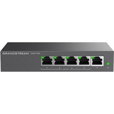 Switch Grandstream PoE GWN7700P (4x PoE do 1000 1x do 1000Mpbs)