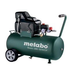 METABO.SPRĘŻARKA BASIC 280-50 W OF 230V 50L BEZOLEJOWA